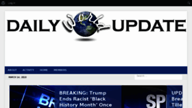 What Dailyworldupdate.com website looked like in 2018 (6 years ago)