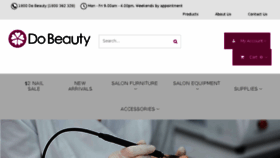 What Dobeauty.com.au website looked like in 2018 (6 years ago)