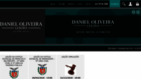 What Danieloliveiraleiloes.com.br website looked like in 2018 (6 years ago)