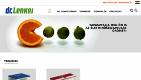 What Drlenkei.com website looked like in 2018 (6 years ago)