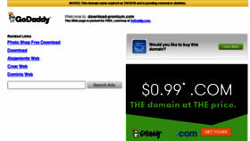 What Download-premium.com website looked like in 2018 (6 years ago)