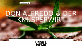 What Don-alfredo-graz.at website looked like in 2018 (6 years ago)