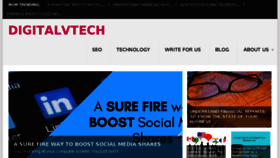 What Digitalvtech.com website looked like in 2018 (6 years ago)