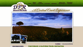 What Destinationpasorobles.com website looked like in 2018 (6 years ago)