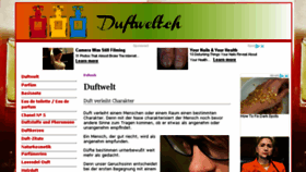 What Duftwelt.ch website looked like in 2018 (6 years ago)