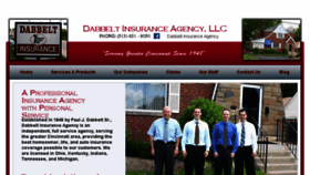 What Dabbeltinsurance.com website looked like in 2018 (6 years ago)
