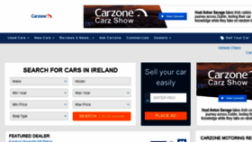 What Driving.ie website looked like in 2018 (6 years ago)