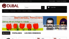 What Dubal.es website looked like in 2018 (6 years ago)