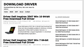 What Ddownloaddriver.blogspot.in website looked like in 2018 (6 years ago)