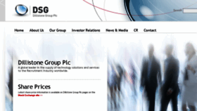 What Dillistonegroup.com website looked like in 2018 (6 years ago)