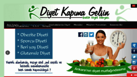 What Diyetkapimagelsin.com website looked like in 2018 (6 years ago)