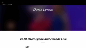 What Darcilynne.com website looked like in 2018 (8 years ago)