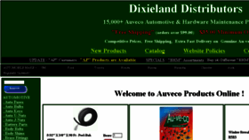 What Dixied.com website looked like in 2018 (6 years ago)