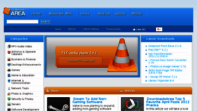What Downloadsarea.com website looked like in 2018 (8 years ago)