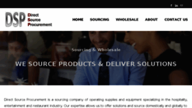 What Directsourceprocurement.com website looked like in 2018 (6 years ago)