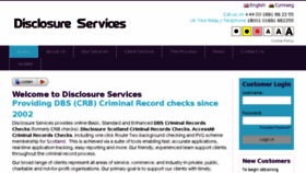 What Disclosureservices.com website looked like in 2018 (6 years ago)
