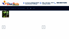 What Desiskills.org website looked like in 2018 (6 years ago)