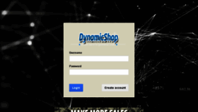 What Dynamicshop.cc website looked like in 2018 (8 years ago)