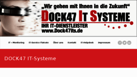 What Dock47its.de website looked like in 2018 (6 years ago)