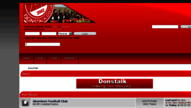 What Donstalk.co.uk website looked like in 2018 (6 years ago)