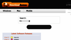 What Downloadbureau.com website looked like in 2018 (6 years ago)