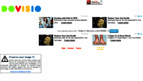 What Dovisio.com website looked like in 2018 (6 years ago)