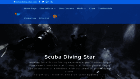 What Diving-star.com website looked like in 2018 (6 years ago)