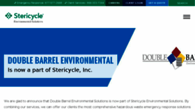What Doublebarrelenvironmental.com website looked like in 2018 (6 years ago)