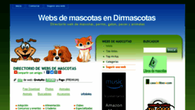 What Dirmascotas.com website looked like in 2018 (6 years ago)