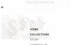 What Davidandmartin.com website looked like in 2018 (6 years ago)
