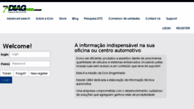 What Diagweb.com.br website looked like in 2018 (6 years ago)