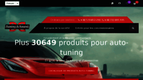 What Dd-tuning.fr website looked like in 2018 (7 years ago)