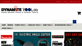 What Dynamitetoolco.com website looked like in 2018 (6 years ago)