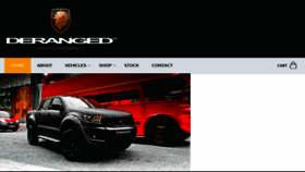 What Derangedvehicles.com website looked like in 2018 (6 years ago)
