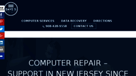 What Davescomputersinc.com website looked like in 2018 (6 years ago)