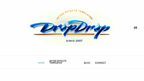 What Dropdrop.com website looked like in 2018 (6 years ago)