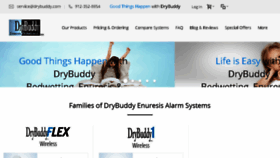 What Drybuddy.com website looked like in 2018 (6 years ago)