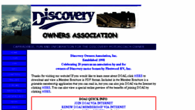 What Discoveryowners.com website looked like in 2018 (6 years ago)