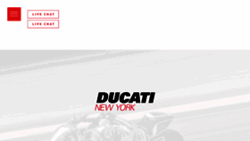 What Ducatinyc.com website looked like in 2018 (6 years ago)