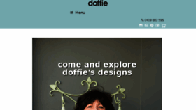 What Doffie.com.au website looked like in 2018 (6 years ago)