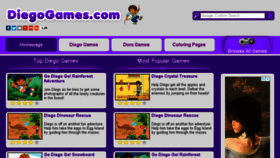 What Diegogames.com website looked like in 2018 (6 years ago)