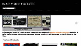 What Daltonwatson.com website looked like in 2018 (7 years ago)