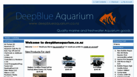 What Deepblueaquarium.co.nz website looked like in 2018 (6 years ago)