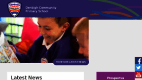 What Denbighps.org.uk website looked like in 2018 (6 years ago)