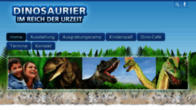 What Dinoinfo.de website looked like in 2018 (6 years ago)