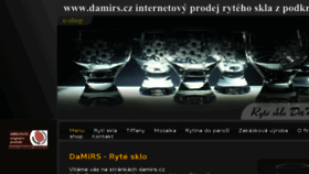 What Damirs.cz website looked like in 2018 (6 years ago)