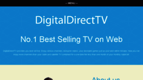 What Digitaldirecttv.com website looked like in 2018 (6 years ago)
