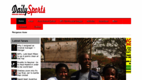 What Dailysportsng.com website looked like in 2018 (6 years ago)