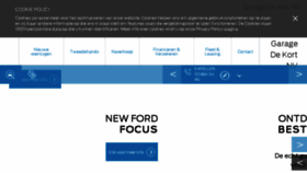What Dekort.net website looked like in 2018 (8 years ago)