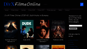 What Divxfilmeonline.com website looked like in 2018 (6 years ago)